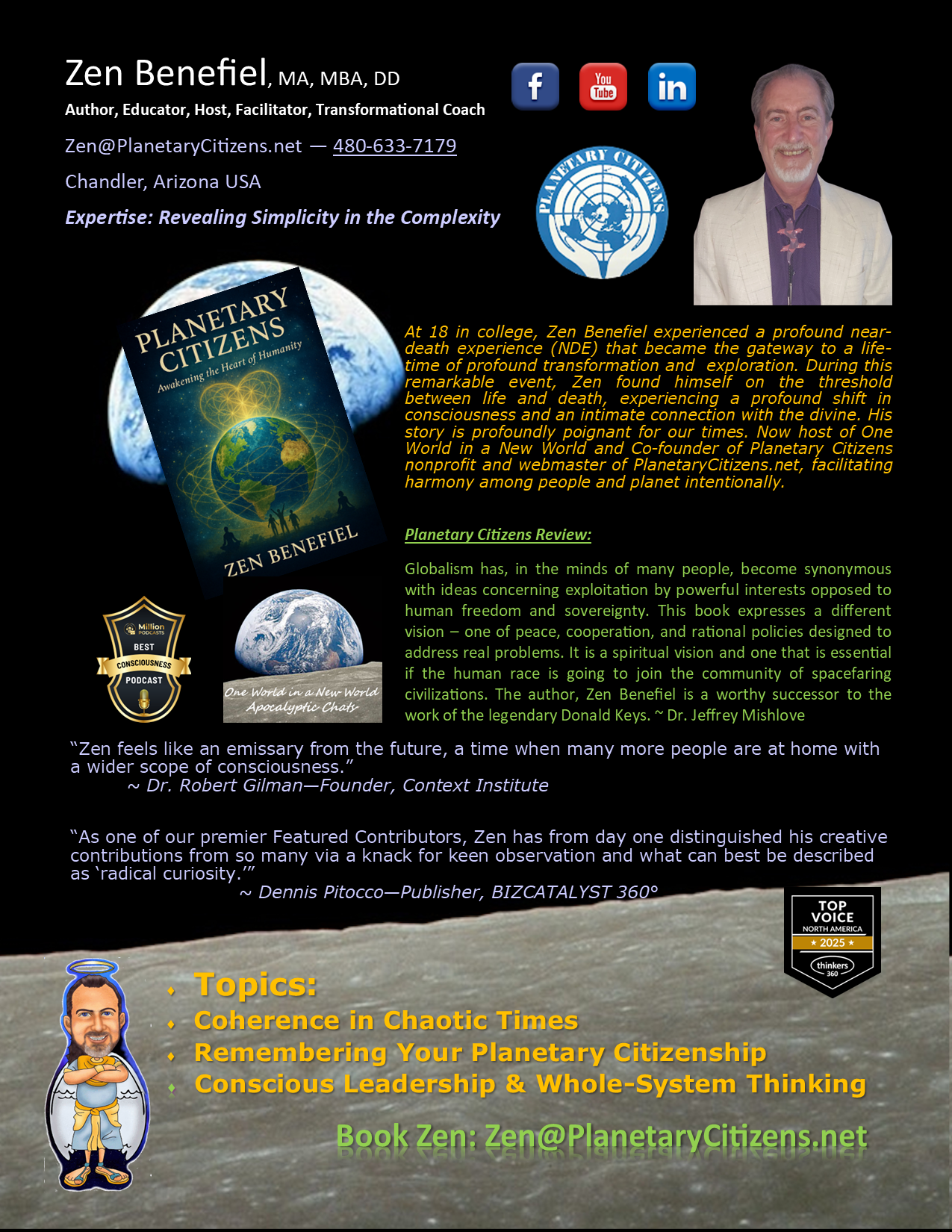 Zen Benefiel Press Packet